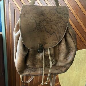 Patricia Nash Brown Leather Backpack